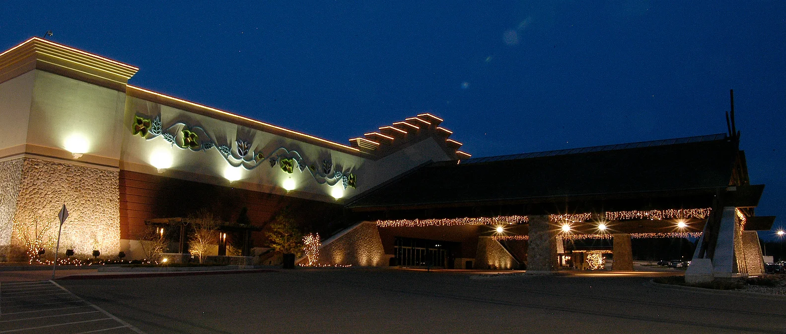 Exterior of Northern Lights Casino