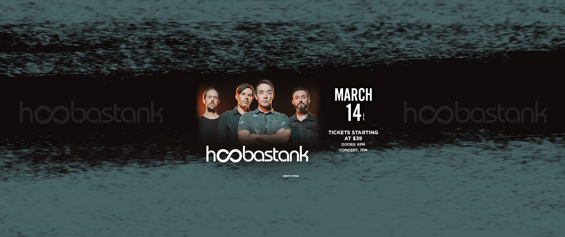 Hoobastank March 14, 2025