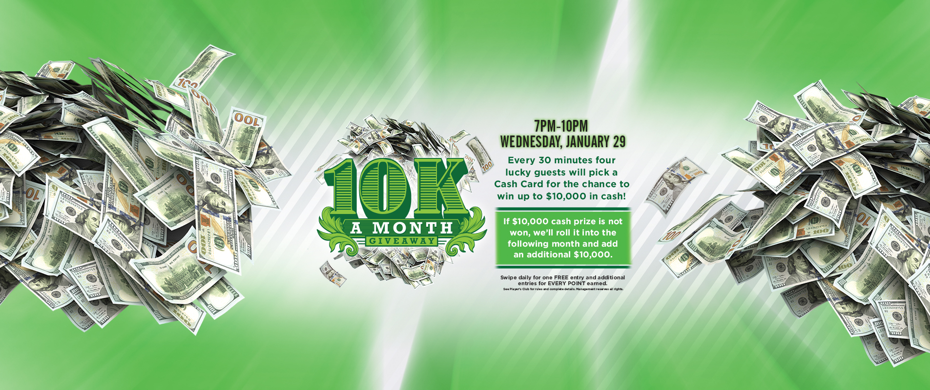 $10 a Month Giveaway - January 29, 2025