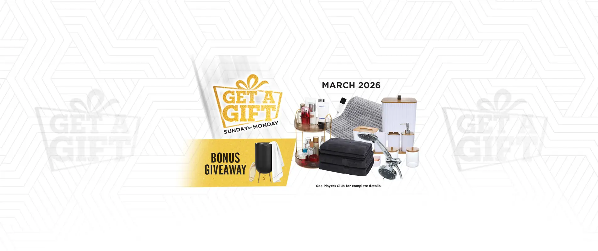 Get a Gift March 2026